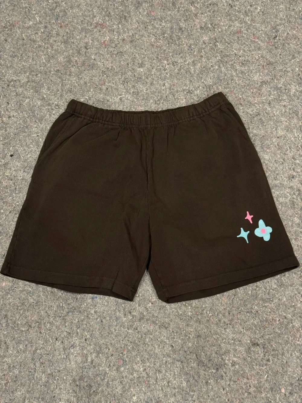 Mega Yacht Los Angeles Women's Designer Sweat Shorts‎ Comfy Style Size S Small